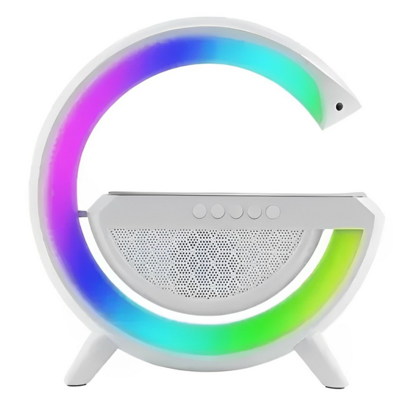 Luminária De Mesa Smart Speaker Station