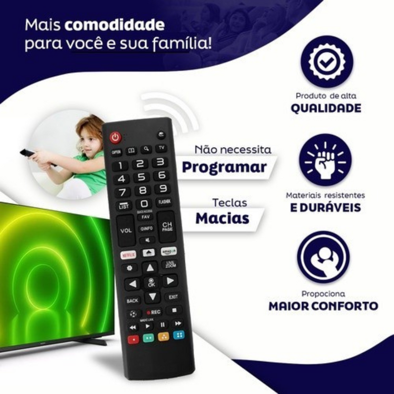 Controle Universal LG - Smart