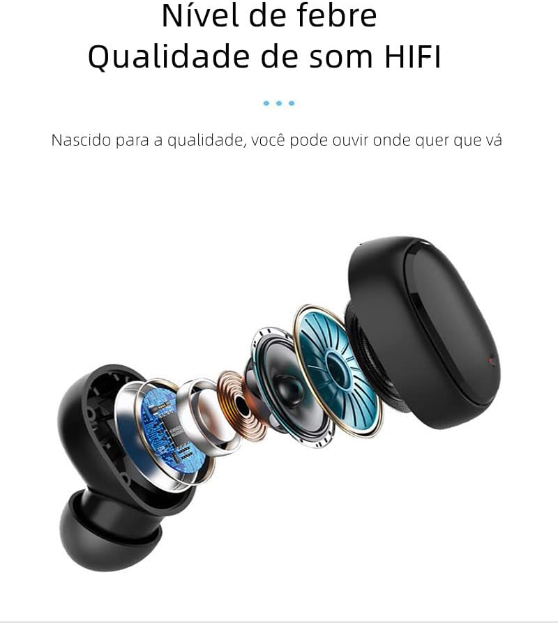 Fone de Ouvido Bluetooth 5.0 Redmi Airdots 2