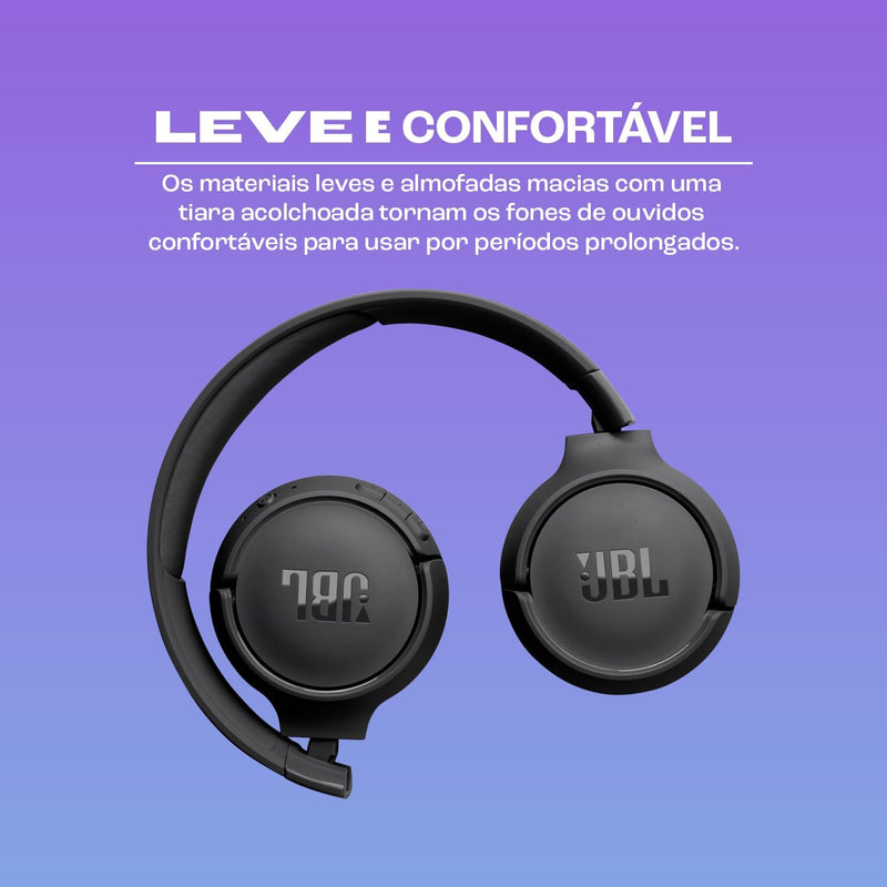 Fone de Ouvido Bluetooth JBL Tune 510BT Pure Bass